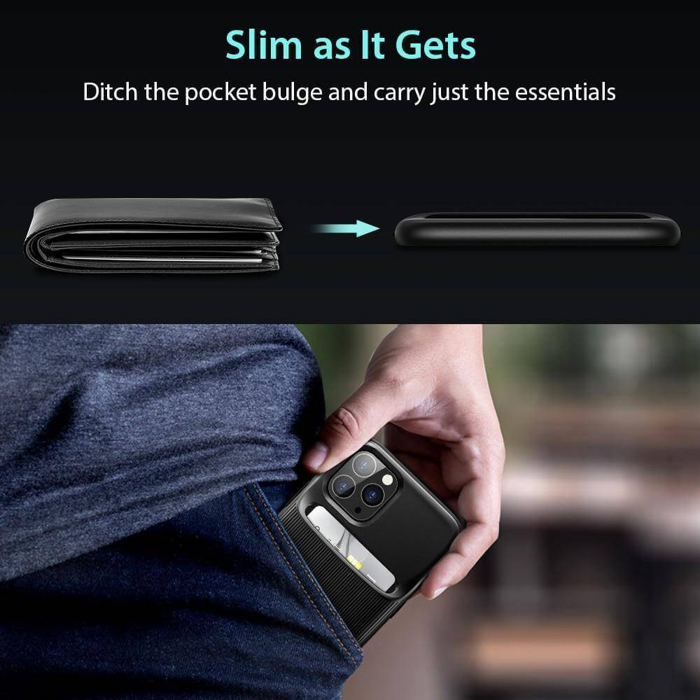 Business Style Protective iPhone Case with Cardholder - MaviGadget