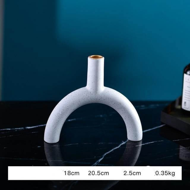 Colorful Abstract Candle Holder - MaviGadget