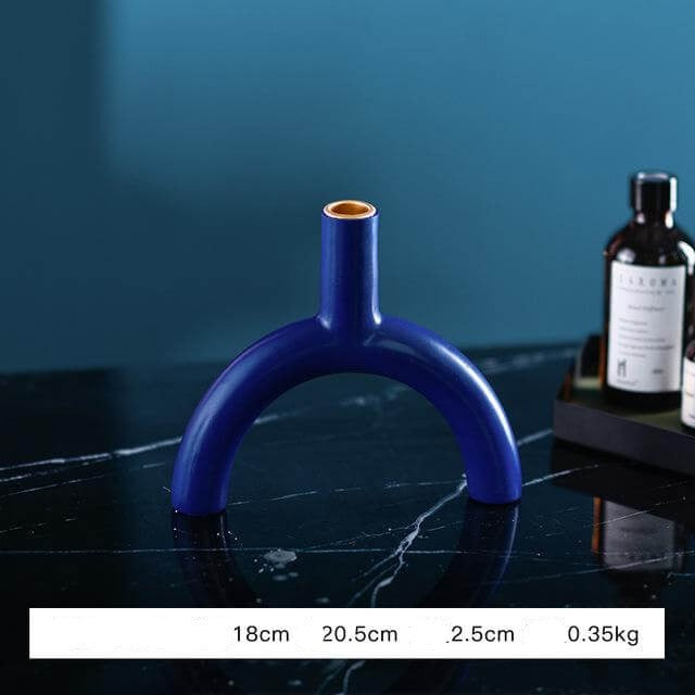 Colorful Abstract Candle Holder - MaviGadget
