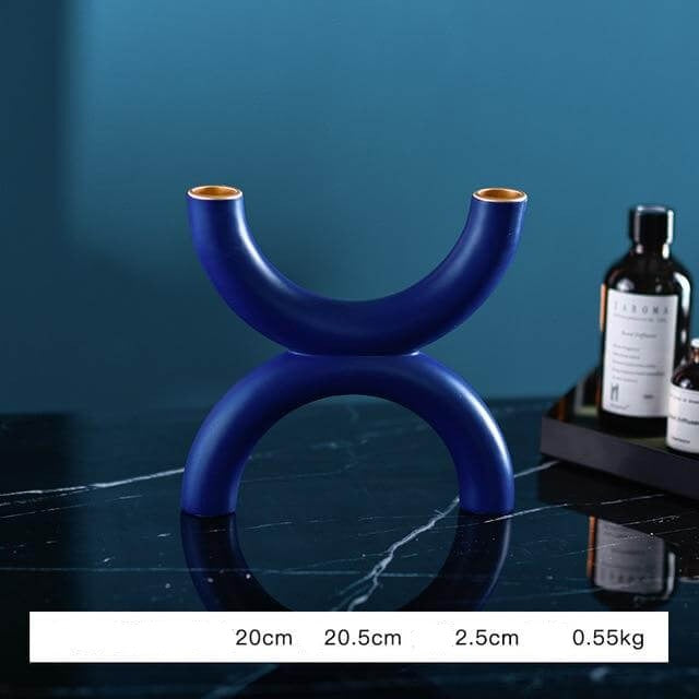Colorful Abstract Candle Holder - MaviGadget