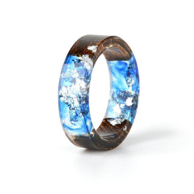 Handmade Colorful Wood Love Ring - MaviGadget