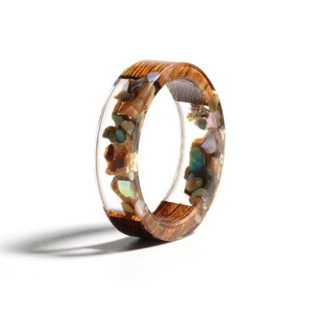 Handmade Colorful Wood Love Ring - MaviGadget