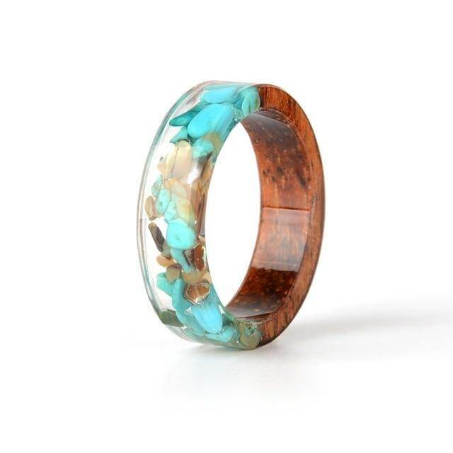Handmade Colorful Wood Love Ring - MaviGadget