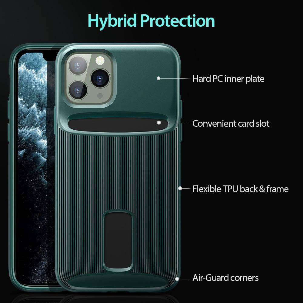 Business Style Protective iPhone Case with Cardholder - MaviGadget