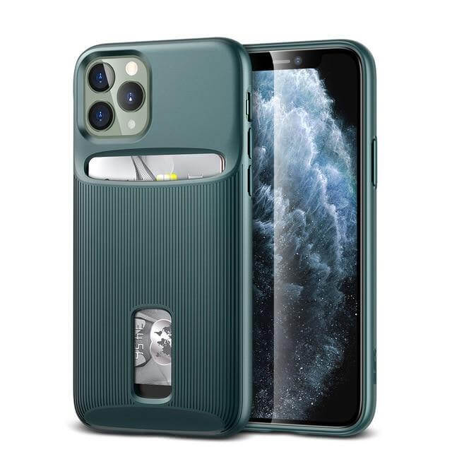 Business Style Protective iPhone Case with Cardholder - MaviGadget