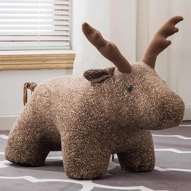 Creative Lion Deer Stool - MaviGadget