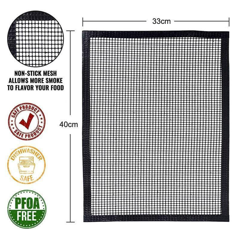 Non-stick BBQ Grill Mesh Mat - MaviGadget