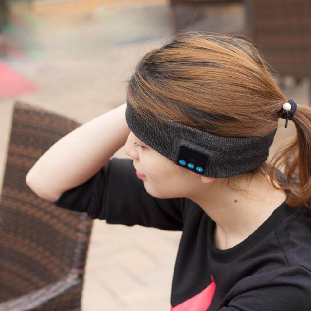 Bluetooth Knitted Music Headband - MaviGadget