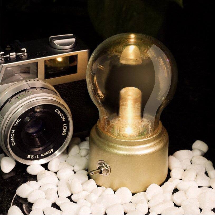 Vintage Chargeable Led  Mini Bed Lamps - MaviGadget