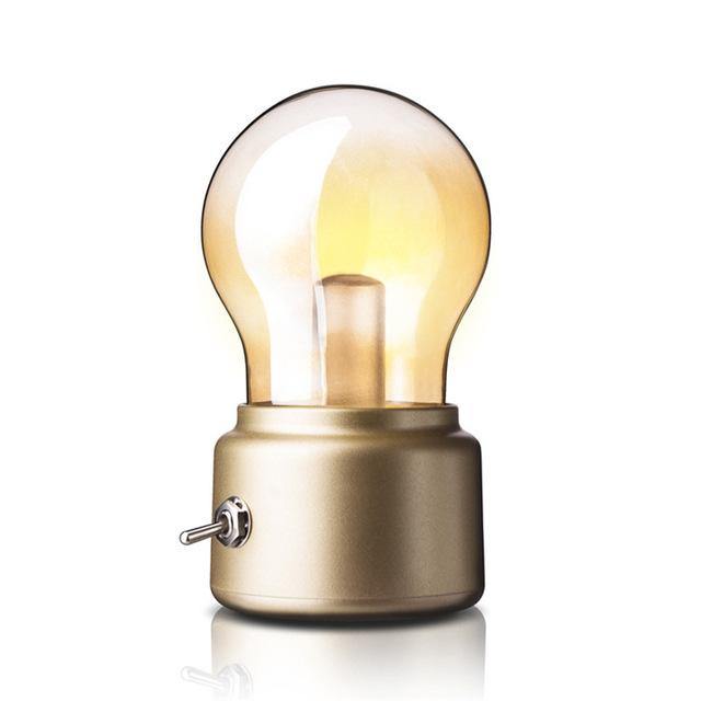 Vintage Chargeable Led  Mini Bed Lamps - MaviGadget