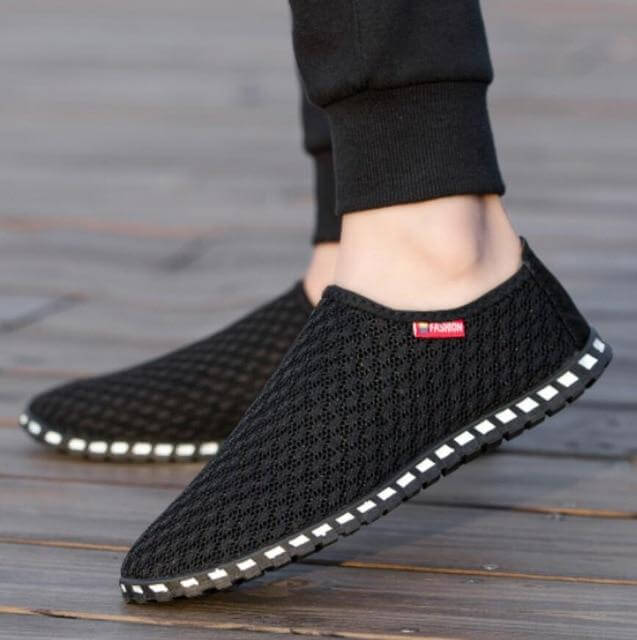Breathable Knit Classic Men Shoes - MaviGadget