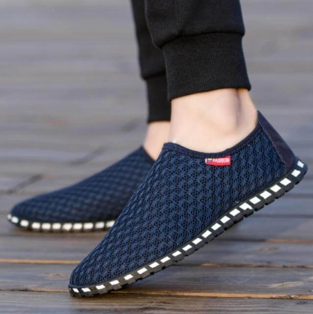 Breathable Knit Classic Men Shoes - MaviGadget