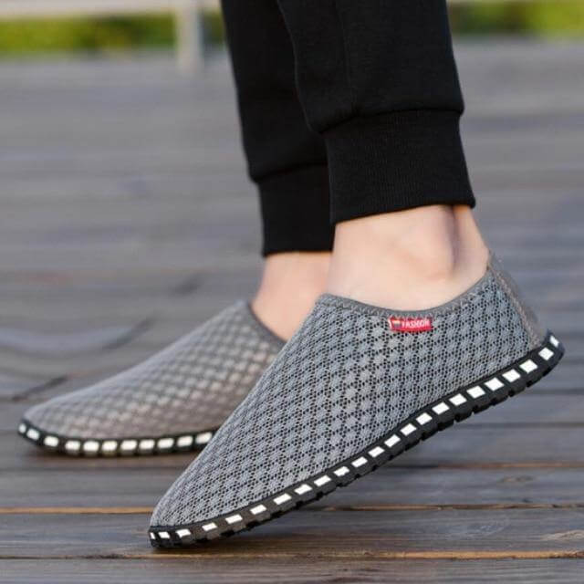 Breathable Knit Classic Men Shoes - MaviGadget