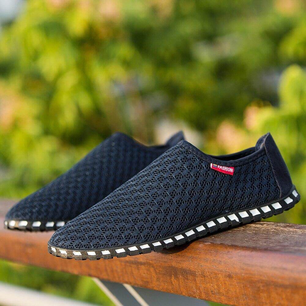 Breathable Knit Classic Men Shoes - MaviGadget