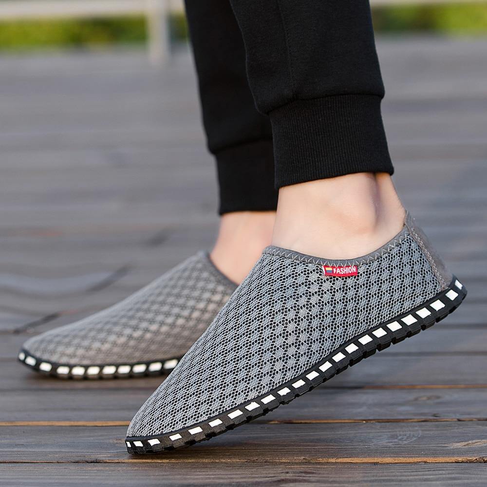 Breathable Knit Classic Men Shoes - MaviGadget