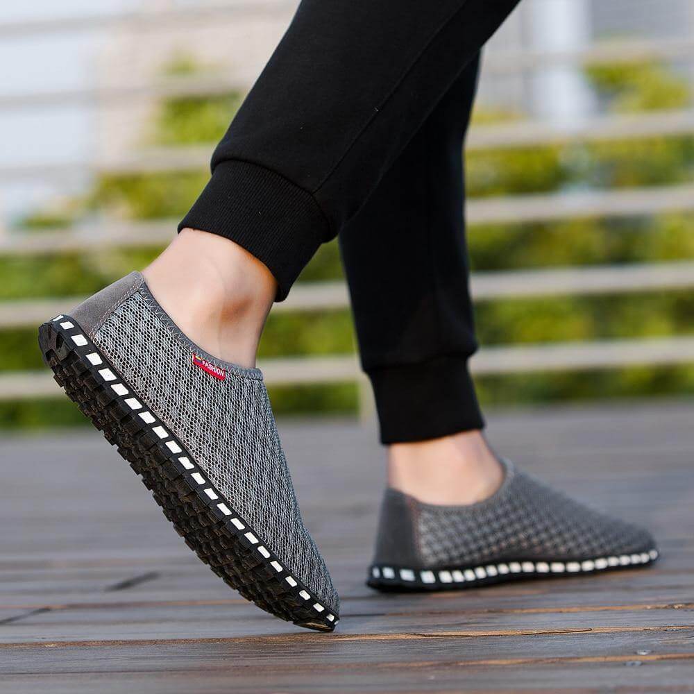 Breathable Knit Classic Men Shoes - MaviGadget