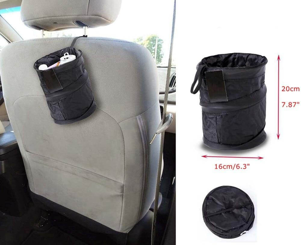Multifunctional Foldable Car Trash Can - MaviGadget