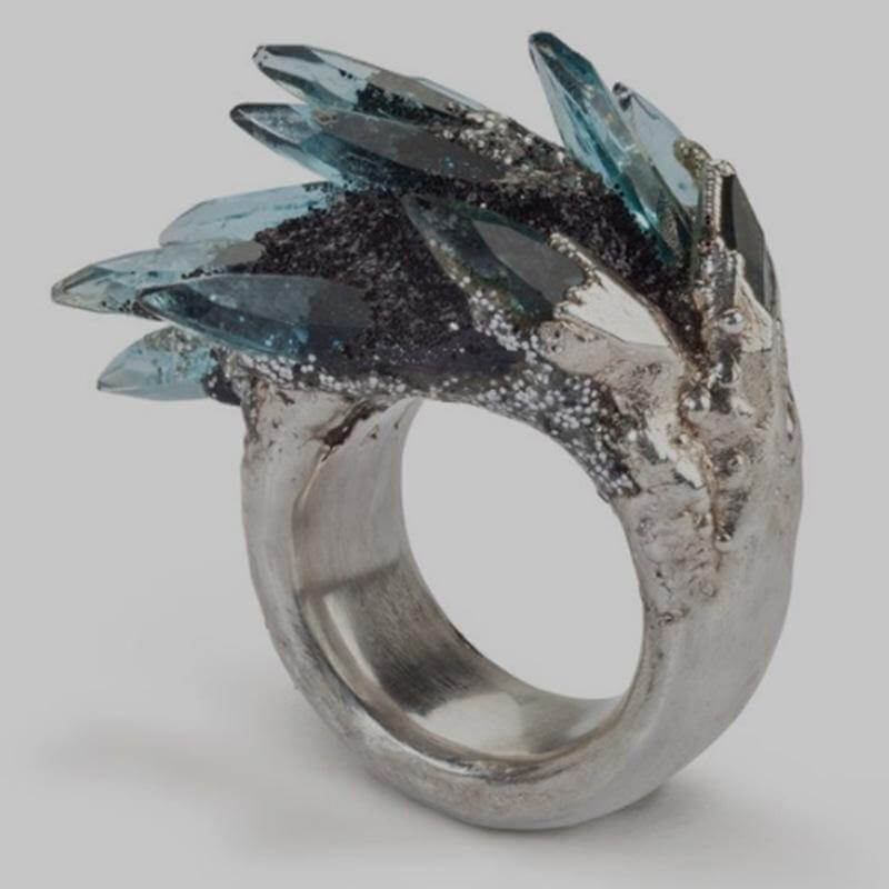 Charming Zircon Crystal Ring - MaviGadget