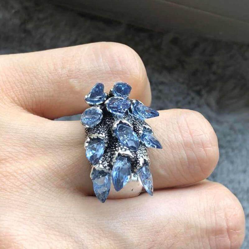 Charming Zircon Crystal Ring - MaviGadget