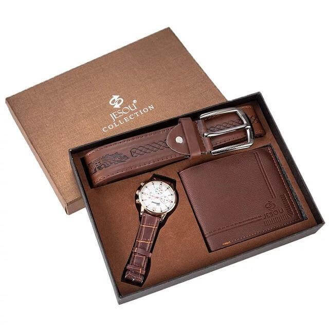 3 in 1 Luxury Men Business Style Gift Box - MaviGadget