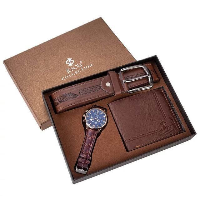 3 in 1 Luxury Men Business Style Gift Box - MaviGadget