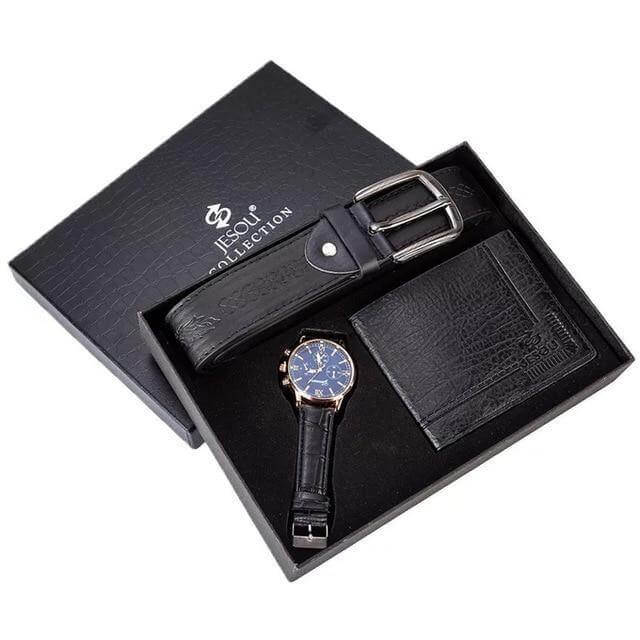 3 in 1 Luxury Men Business Style Gift Box - MaviGadget