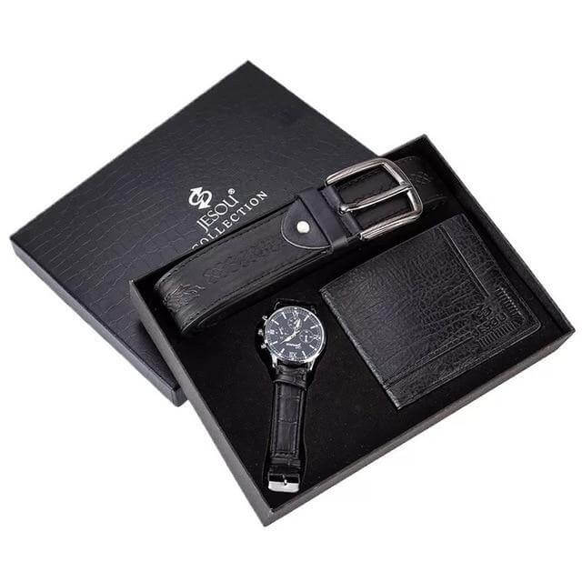 3 in 1 Luxury Men Business Style Gift Box - MaviGadget