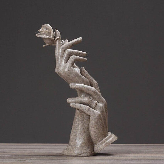 Together Love Rose Statue - MaviGadget