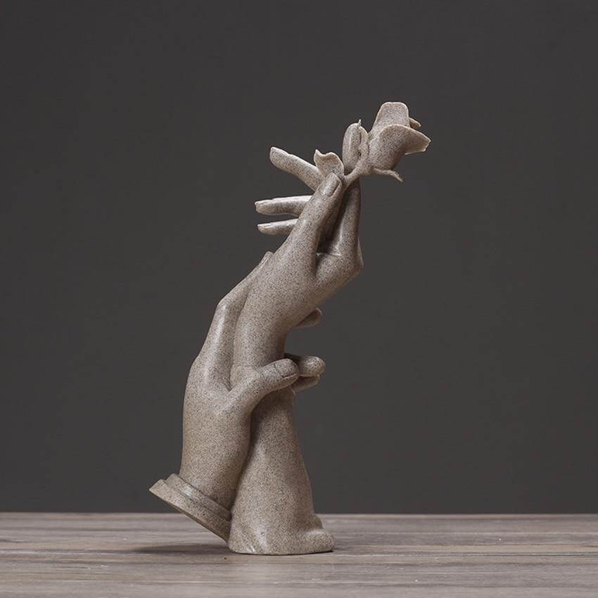 Together Love Rose Statue - MaviGadget
