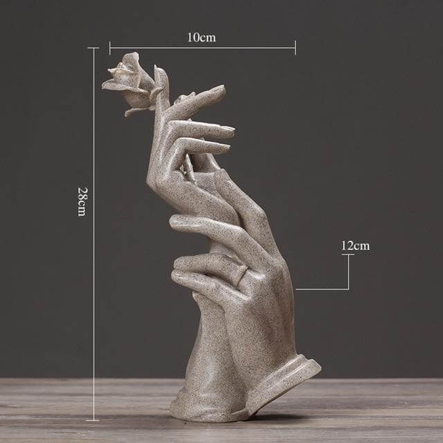 Together Love Rose Statue - MaviGadget