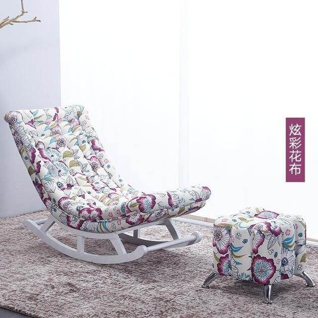 European High-end  Luxury Rocking Rocking Lounge Chair - MaviGadget