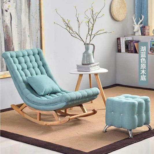 European High-end  Luxury Rocking Rocking Lounge Chair - MaviGadget