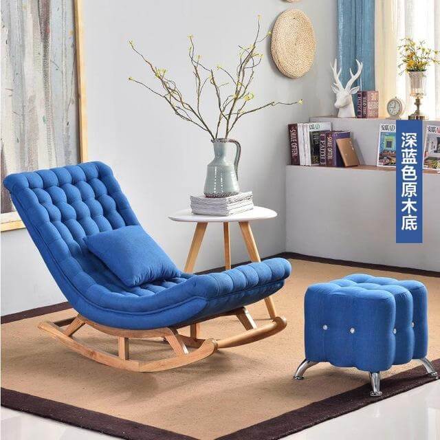 European High-end  Luxury Rocking Rocking Lounge Chair - MaviGadget