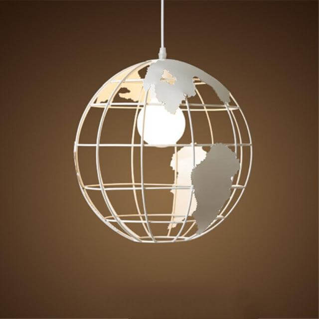 Nordic Globe Retro Lamp - MaviGadget