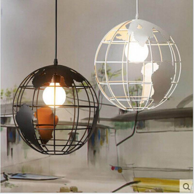 Nordic Globe Retro Lamp - MaviGadget