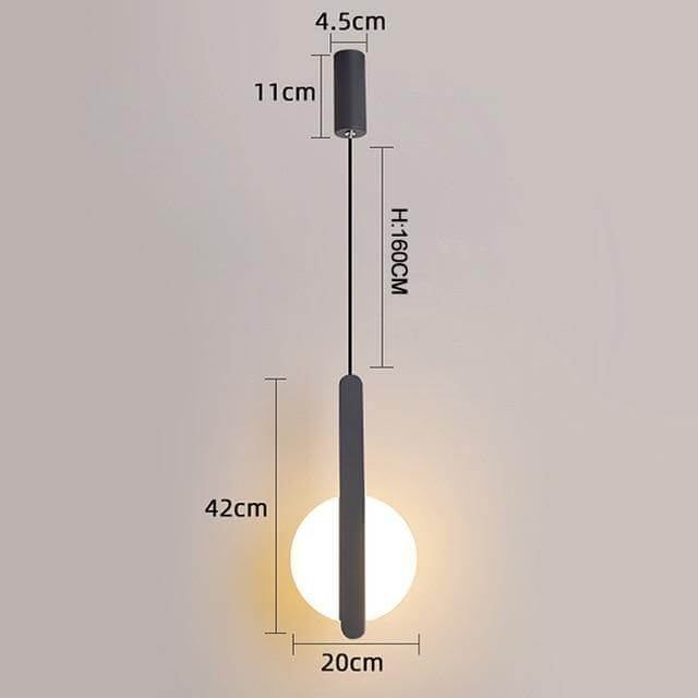 Modern Led Half Sun Chandelier - MaviGadget