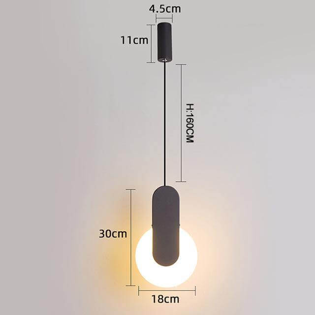 Modern Led Half Sun Chandelier - MaviGadget