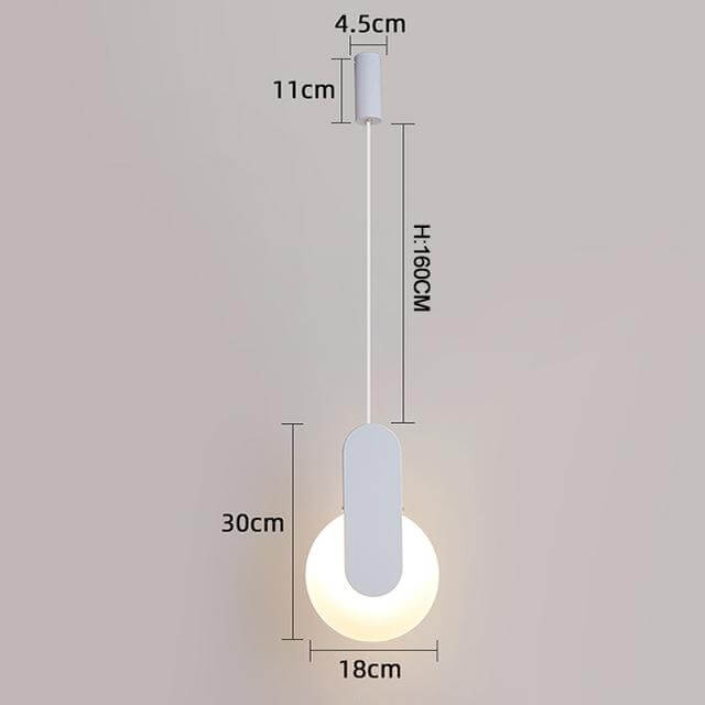Modern Led Half Sun Chandelier - MaviGadget