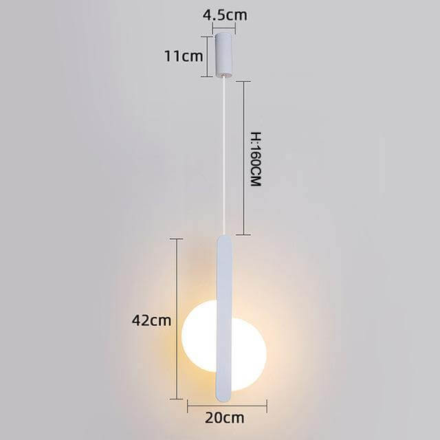Modern Led Half Sun Chandelier - MaviGadget