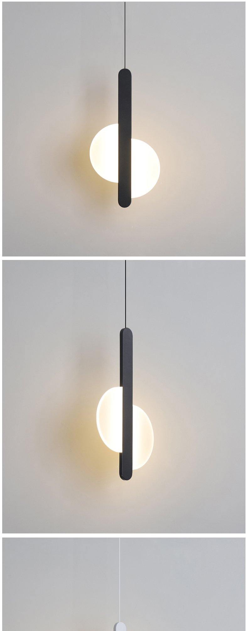 Modern Led Half Sun Chandelier - MaviGadget