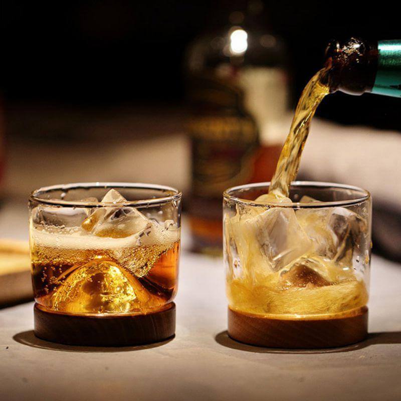 Charming Mountain Whiskey Glass Set - MaviGadget