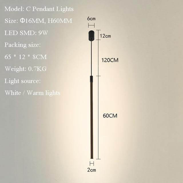 Elegant Vertical Atmospheric Floor Lamp - MaviGadget