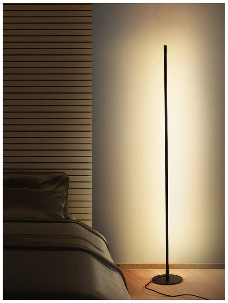 Elegant Vertical Atmospheric Floor Lamp - MaviGadget