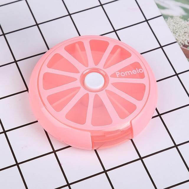 2pcs Weekly Rotating Pill Box Organizer - MaviGadget