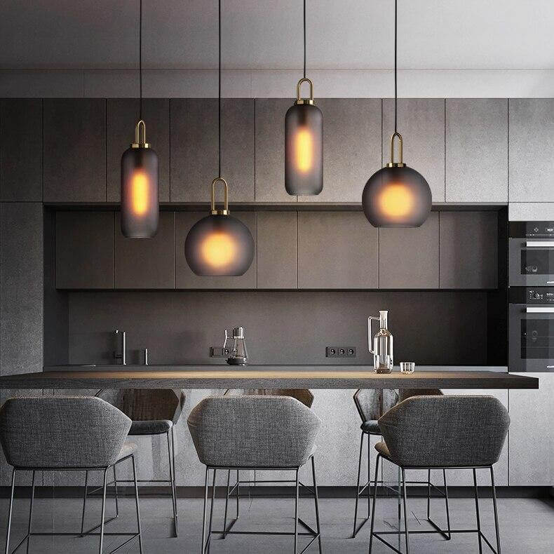 Modern Luxury American Glass Ball Chandelier - MaviGadget
