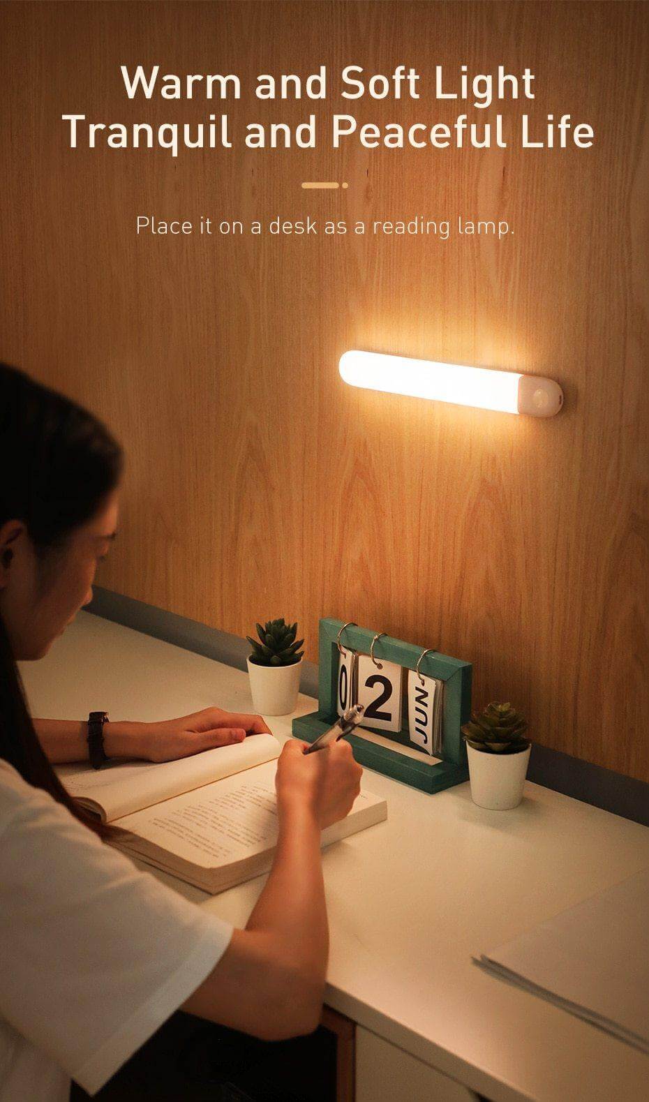Motion Sensor Removable Magnetic Strip Lights - MaviGadget