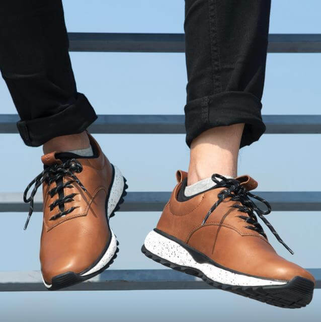 Leather Antibacterial Outdoor Casual Men Shoe - MaviGadget