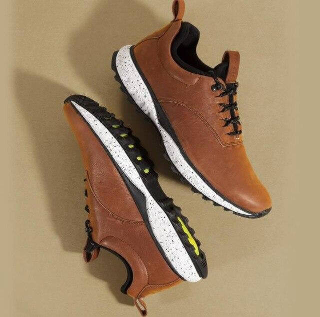 Leather Antibacterial Outdoor Casual Men Shoe - MaviGadget