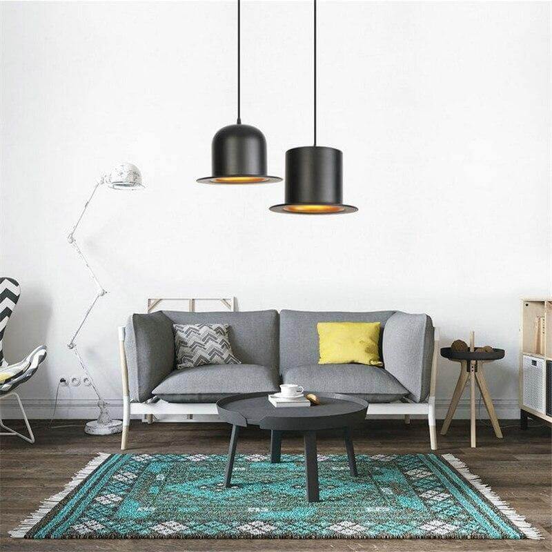 Modern Gentleman Hat Pendant Lamp - MaviGadget