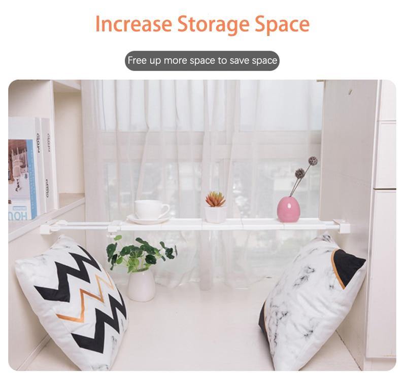 No-Drill Adjustable Kitchen Cabinet Organizer Rack - MaviGadget